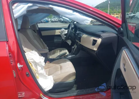 2016 Toyota Corolla Le z USA, uszkodzony, nr VIN 2T1BURHE9GC576011